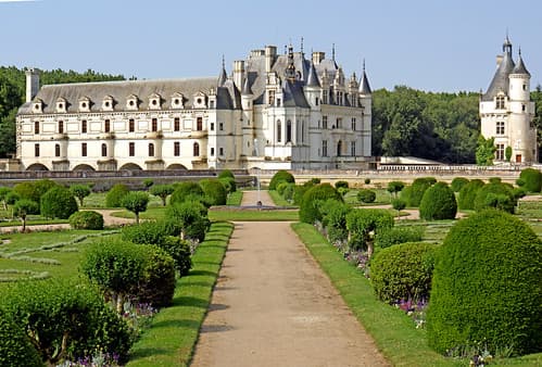 France-001649 - Diane's Garden & Château de Chenonceau