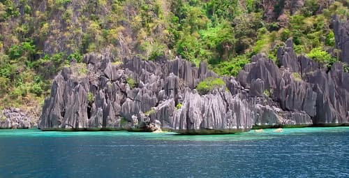 Limestone Rocks, Coron Island, Philippines