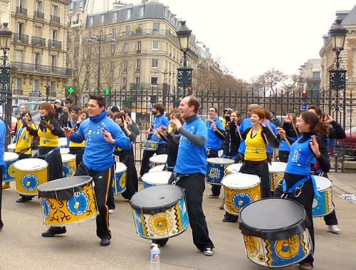 Mulêketú Drummers at Buttes Chaumont