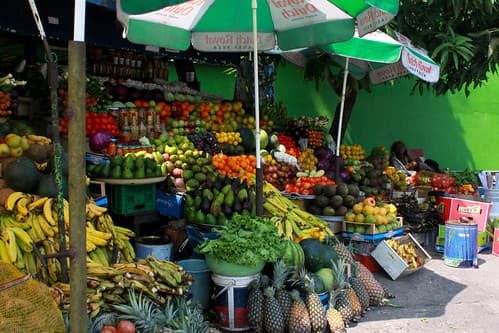 Fruit Market in Libreville