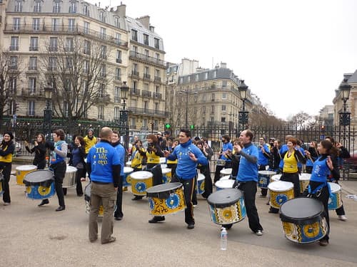 Muleketu Drummers at Buttes Chaumont