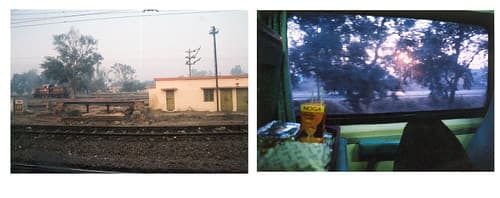 India - Kalka Shatabbi Express, New Dehli to Agra. " Sunrise & Noga "
