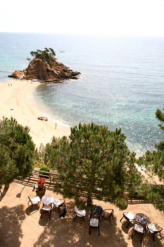 España : Cataluña, Costa Brava, Platja d'Aro, hotel Silken San Jorge : " playa 1 "