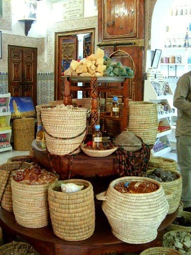 Sweets for sale in Marrakech, Morocco