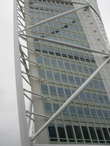 The Turning Torso in Malmö / Arch. Santiago Calatrava