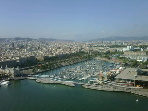 teleferic cable car - Barcelona - Spain