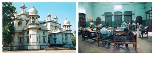 India - " education "  : Mayo college & public library, Ajmer (Rajasthan)