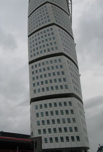 The Turning Torso in Malmö / Arch. Santiago Calatrava