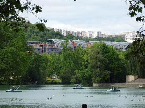 Lac du Parc de la Tête d'Or, Lyon -  Cité internationale