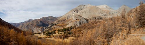 Allos trail Panorama