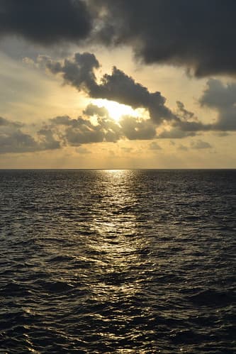 Maldives sunset