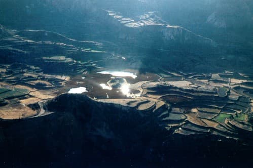 Inca terraces (Peru)