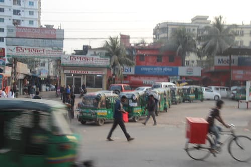 Bangladesh Street in Dhaka