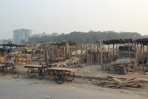 Bangladesh Countryside Near Dhaka