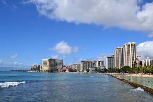 Waikiki Hotels Skyline
