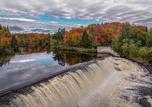 Montmorency River and Falls