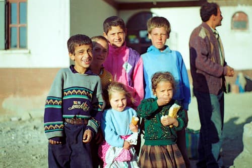 Posing for the Canadian Tourists IV (Nemrut Dağı 12 August 1993)