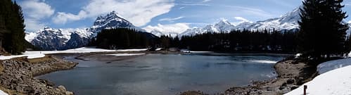 Panorama Arnisee mit dem Windgällen Massiv