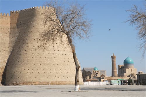 La citadelle (Boukhara, Ouzbékistan)
