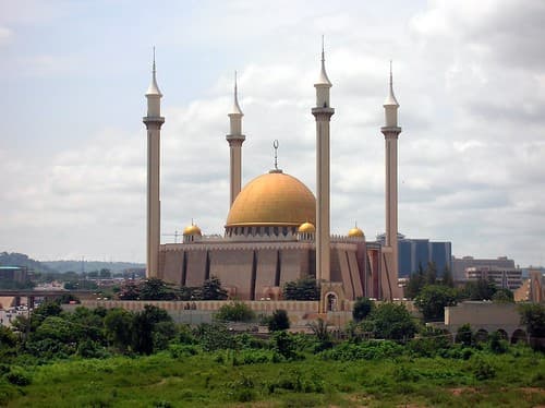 Abuja's central mosque