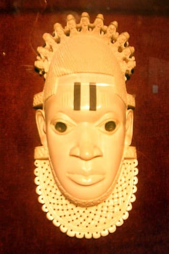 Benin Ivory sculpture of Queen housed in Lagos' museum