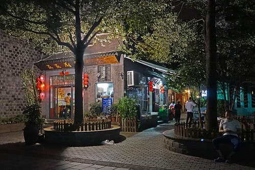 Le quartier de Tanhualin (Wuhan, Chine)