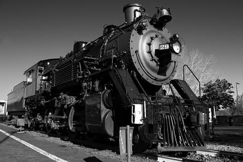 Départ du train pour le Grand Canyon