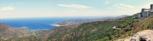 La baie de Llançà et le port de la Selva (Espagne)