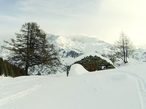 Snowboarding La Thuile, Italy