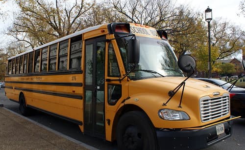 Washington, bus scolaire