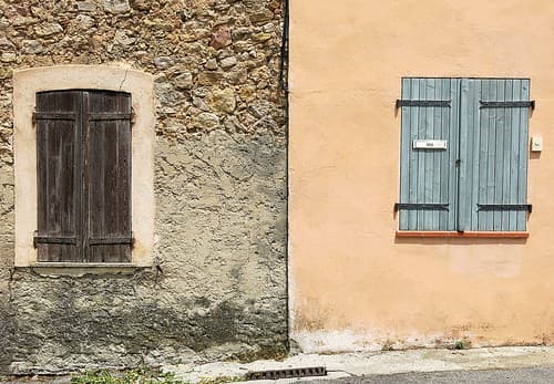 So near, and yet....  Tourtour, Var, Provence, France