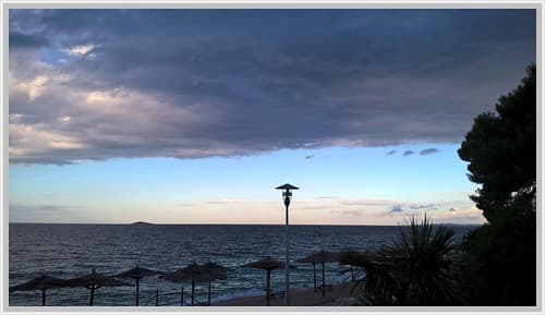 Après l'orage, l'Adriatique