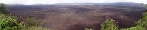 Cratère volcanique de Sierra Negra - Volcan des Galapagos, Isabella