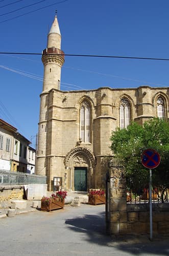 Chypre Nicosie nord minaret sur eglise