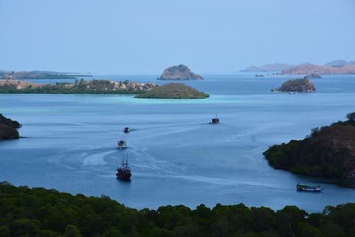 View on West Flores islands from Rinca (Flores, Indonesia 2016)