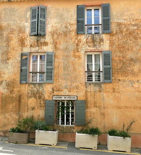Time for new shutters, Tourtour, Var, Provence, France
