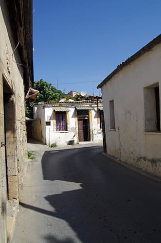 Chypre N Nicosie coin de rue