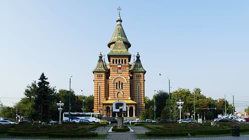 Timisoara ; Piata Victoriei, Catedrala Mitropolitana