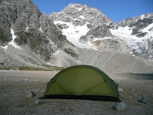 Camping in the East Greenland - Ammassalik district
