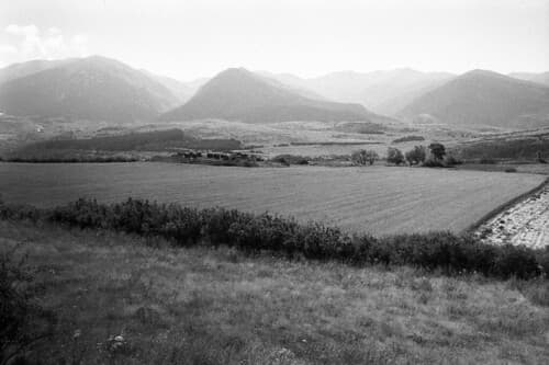 Paysage, vers Font-Romeu, été 2011