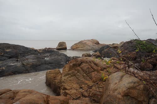 Cote de Cayenne près de Montabo, décembre 2016