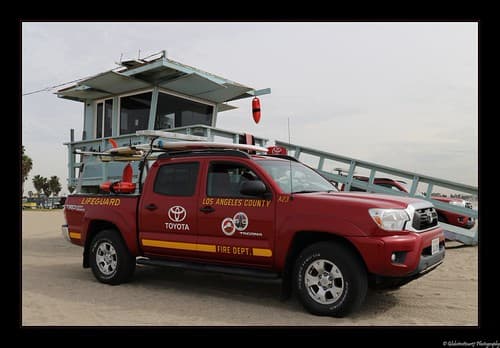 Lifeguard- Los Angeles- Californie- Etats-Unis.
