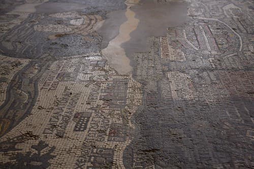 Madaba mozaik map (Jordan 2019)