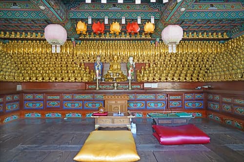 Le temple Unjusa (Corée du sud)