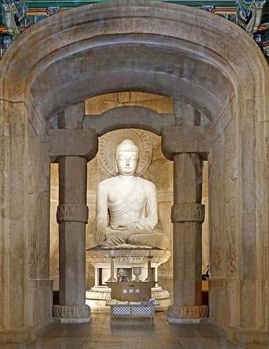 Le Bouddha de Seokguram (Corée du sud)