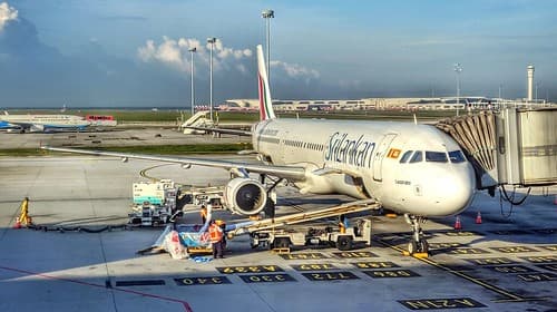 Sri Lankan Airlines 319 to Colombo