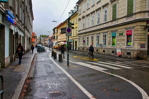 Graz avec totem ville à 30 17
