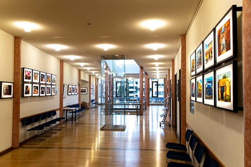 My current photo exhibition at Amtsgericht Wolfratshausen, near Munich, Bavaria, Germany