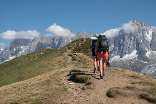 Solo trekking Pays du Mont Blanc