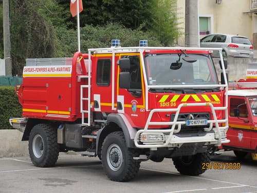 Biot, France. (Forrest Fire machine)